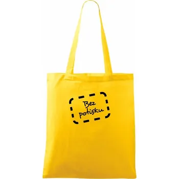 Potisk "bezpotisku" - Taška bavlněná - 42 x 38 cm ( Žlutá )