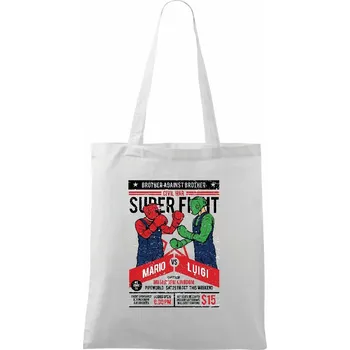 Nákupní taška Brother Against Brother - Taška bavlněná - 42 x 38 cm ( Bílá )