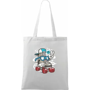 Nákupní taška Inliňák - Taška bavlněná - 42 x 38 cm ( Bílá )