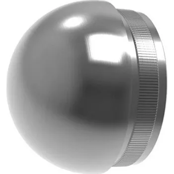 Zábradlí Koncovka madla půlkulatá nerez 42,4