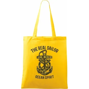 Ocean Spirit - Taška bavlněná - 42 x 38 cm ( Žlutá )