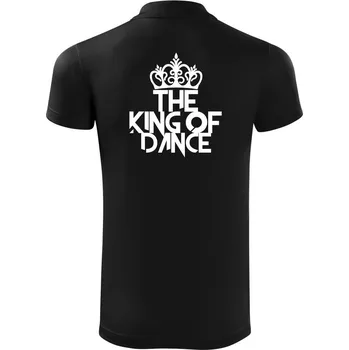 Pánská košile King of Dance - Polokošile Victory sportovní (dresovina) - M ( Černá )