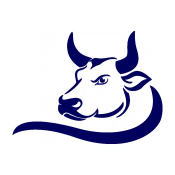 Samolepící dekorace SAMOLEPKA Býk 008 levá (23 - tmavě modrá) NA AUTO, NÁLEPKA, FÓLIE, POLEP, TUNING, VLASTNÍ TEXT, TISK, AUTOSAMOLEPKY.cz, POLEPY, OBRÁZEK, LOGO, SAMOLEPKY