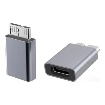 Kabel do PC PremiumCord Aluminium USB C female - USB3.0 Micro B Male adaptér