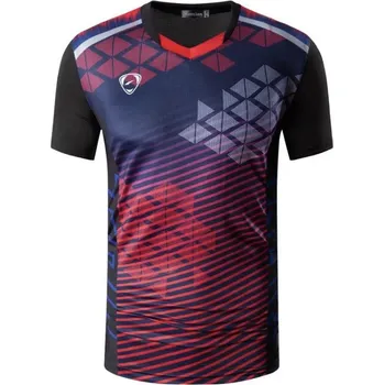 Badmintonový dres červeno-modrý