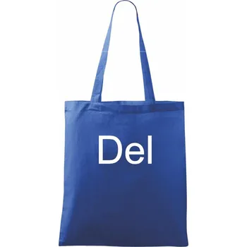Nákupní taška Del - Taška bavlněná - 42 x 38 cm ( Královská modrá )