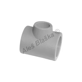 Fitinka PPR T-kus redukovaný F/F/F tvarovka plastová navařovací - 20x25x20 PPR6215