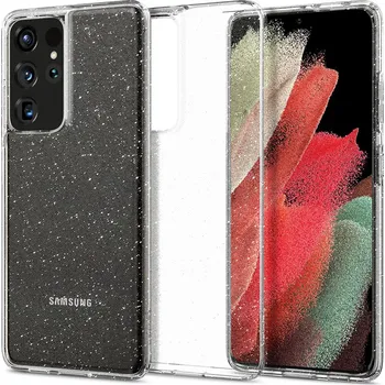 Telefonní příslušenství Spigen Liquid Crystal pro Samsung Galaxy S21 Ultra transparentní