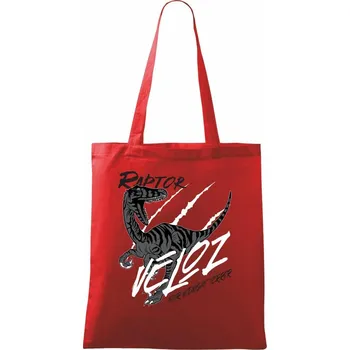 Veloz terror - Taška bavlněná - 42 x 38 cm ( Červená )