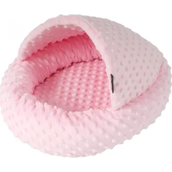 Pelíšek pro psa I love pets Viky papuče 42 x 36 cm růžové