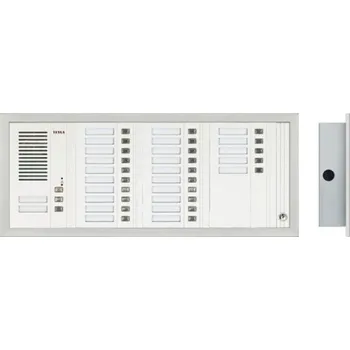 Poštovní schránka Zvonkové tablo TESLA GUARD pro zazdění - 27 účastníků