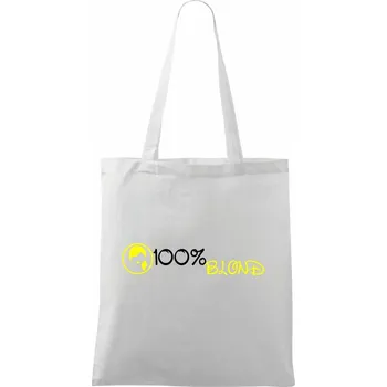 Blond - Taška bavlněná - 42 x 38 cm ( Bílá )