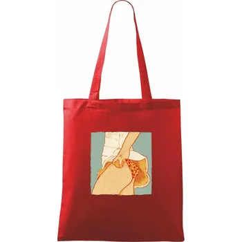 Nákupní taška Tenis is sexy - Taška bavlněná - 42 x 38 cm ( Červená )