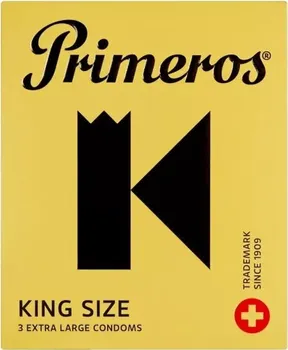 Kondom Primeros The King 57 mm 3 ks