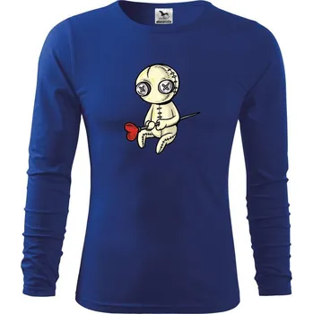 Chlapecké tričko Voodoo láska - Triko dětské Long Sleeve - 122 cm/6 let ( Královská modrá )