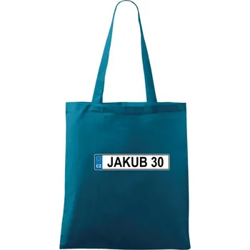 SPZ Jakub 30 - Taška bavlněná - 42 x 38 cm ( Petrolejová )