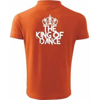 Pánská košile King of Dance - Polokošile pánská Pique Polo 203 - L ( Oranžová )
