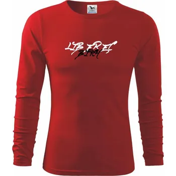 Chlapecké tričko Liberec Bitch - Triko dětské Long Sleeve - 122 cm/6 let ( Červená )