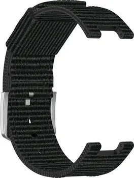 Řemínek na hodinky Eternico Canvas 25 mm černé