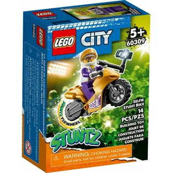 Stavebnice LEGO LEGO City 60309 Kaskadérská motorka se selfie tyčí