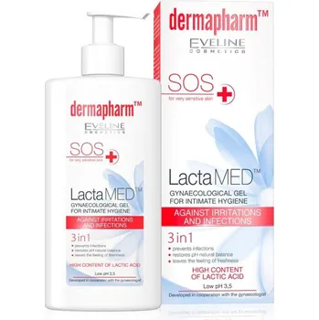 Intimní hygienický prostředek EVELINE LactaMED Zklidňujicí intimní gel 250 ml