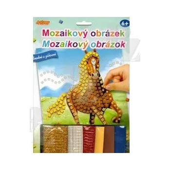 Mozaiková sada Mozaikový obrázek Hnědý kůň, SMT Creatoys