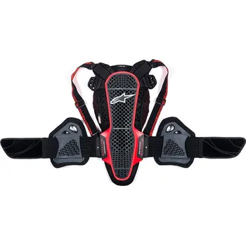 Motocyklový chránič hrudi a pátěře Páteřový chránič Alpinestars Nucleon KR-3 smoke black/red vel. L