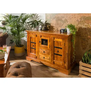 Komoda CAMBRIDGE HONEY Komoda 85x130 cm, akácie