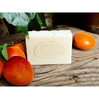 Mýdlo Meruňka a hedvábí 25 g přírodní mýdlo v sáčku