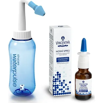 Nosní sprej Vincentka Standard nosní sprej 25 ml + WaterPulse konvička na výplach nosu