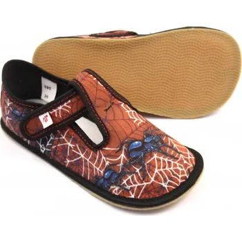 Dámská zdravotní obuv Ef Barefoot bačkůrky 395 UZAVŘENÉ Spider (bílá stélka) Velikost EU: 25, vnitřní délka: 156, vnitřní šířka: 65