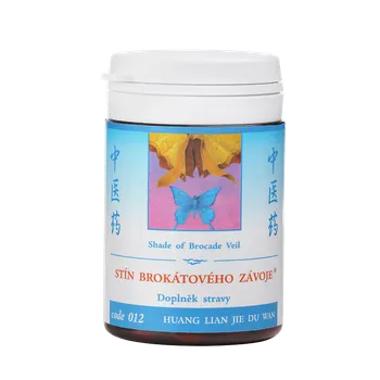 Přírodní produkt TCM Herbs STÍN BROKÁTOVÉHO ZÁVOJE (012) 100 tablet