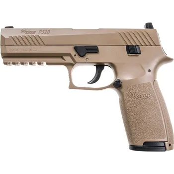 Vzduchovka Sig Sauer P320 4,5 mm, hnědá