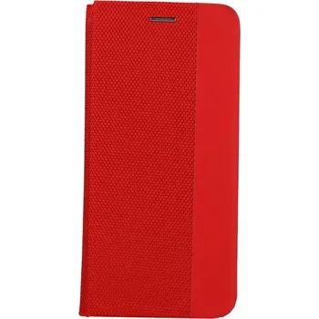 Pouzdro na mobilní telefon Pouzdro Xiaomi Redmi Note 9T Sensitive Book knížkové červené (kryt neboli obal na Xiaomi Redmi Note 9T)