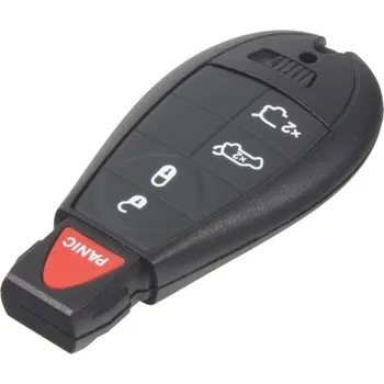 Autoklíč Náhr. obal klíče pro Chrysler, Jeep 4+1 -tlačítkový