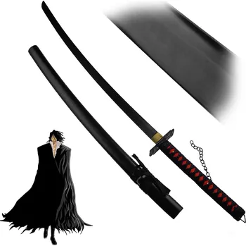 Replika zbraně CHZ Funkčí katana Zanpakuto Kurosaki Ichiga "ZANGETSU BANKAI" - BLEACH