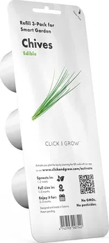 Semeno Click and Grow Pažitka zahradní kapsle se semínky a substrátem 3 ks