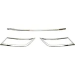 Omtec Nerezové rámečky + lišta zadního difuzoru Škoda Octavia III (2012 - 2017) - , 3 ks