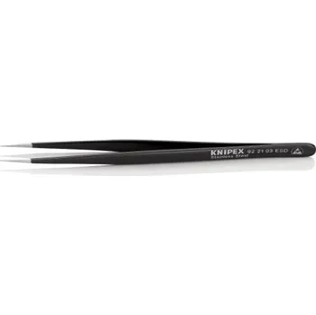 Pinzety univerzální esd, jehlové špice, knipex 922103esd