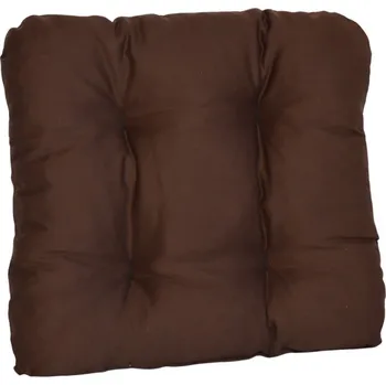 Podsedák Podsedák na židli foukaný se šňůrkou - 40 x 40 - hnědý - 1 ks