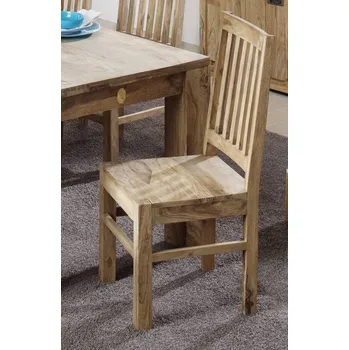 LIGHT WOOD Jídelní židle dřevěná, masivní indický palisandr