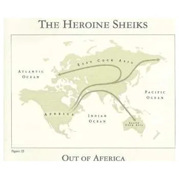 Zahraniční hudba LP The Heroine Sheiks: Out Of Aferica CLR 2021 Gold Flexi Vinyl