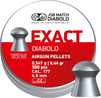 Diabolka JSB Diabolo Exact 4,5 mm 500 ks