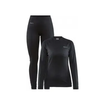 CRAFT CORE Dry Baselayer W černá 1909706-999000 M; Černá set + DÁREK DLE VÝBĚRU!