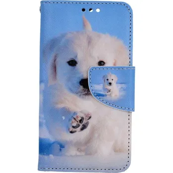 Pouzdro na mobilní telefon Pouzdro iPhone 13 mini knížkové Štěňátko (kryt neboli obal na iPhone 13 mini)