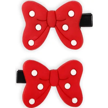 Sponky - pinetky s červenou mašličkou, 2 ks