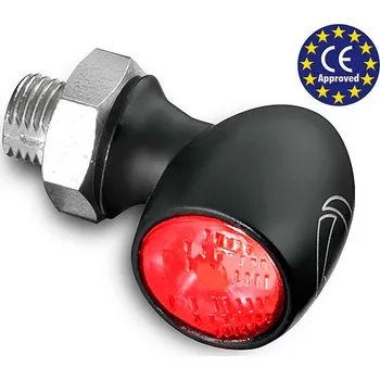 Motorek světlometu Zadní brzdové světlo Kellermann Atto RB Dark black (zatmavené sklo)