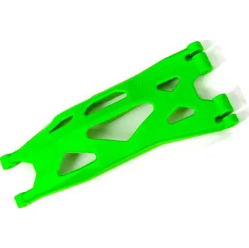 RC vybavení X-Maxx: Traxxas rameno závěsu kol dolní, pravé, zelené (pro #7895)