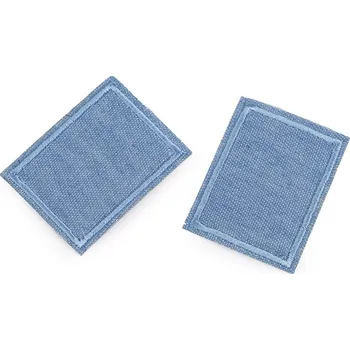 Nažehlovačka malá jemná modrá 3x4Cm (Nažehlovačka malá jemná modrá 3x4Cm)