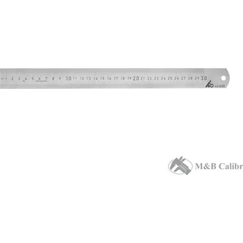 Řezací pravítko Ocelové měřítko INOX 300/1 mm EG II HOLEX